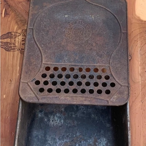 Vintage US MFG. CORP. Decatur, ILL 1940s Popcorn Popper, Stove Or Campfire - Picture 9 of 10